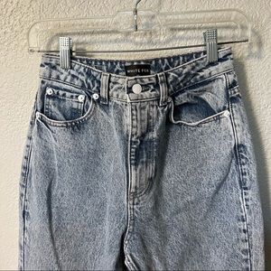 White Fox Boutique Light Blue Boyfriend Jeans